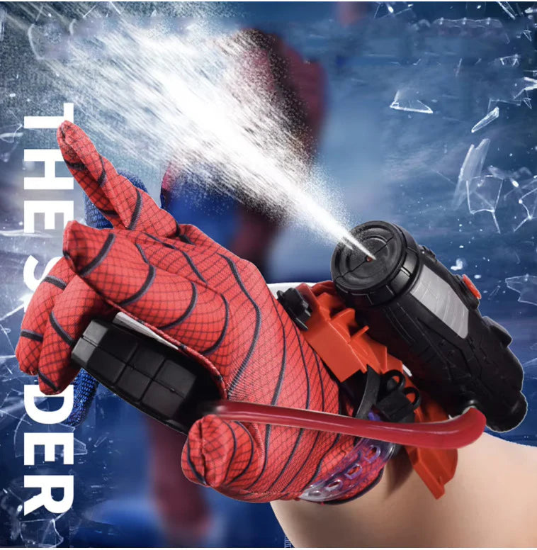 GUANTES DE SPIDERMAN LANZA AGUA