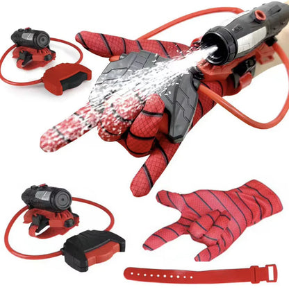 GUANTES DE SPIDERMAN LANZA AGUA