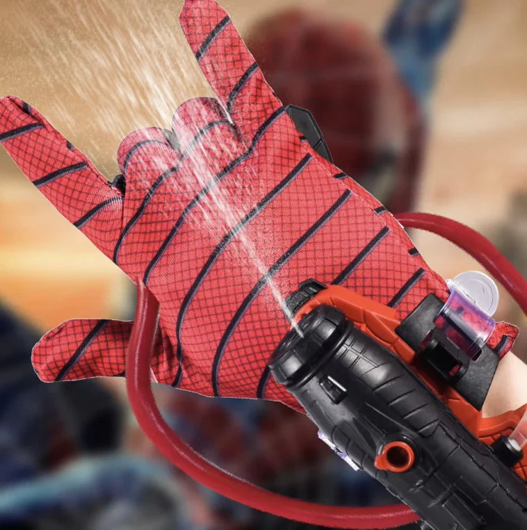 GUANTES DE SPIDERMAN LANZA AGUA