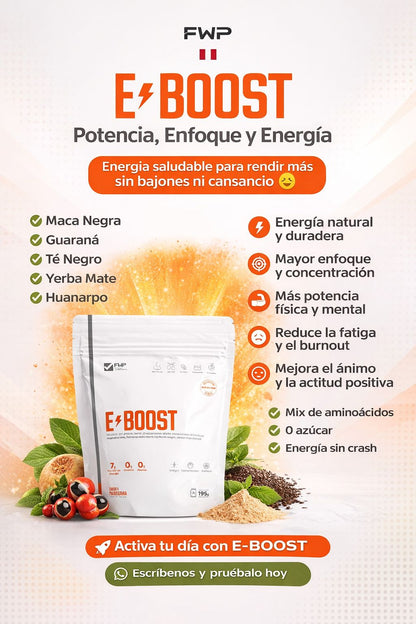 E-BOOST –VIGORIZANTE NATURAL