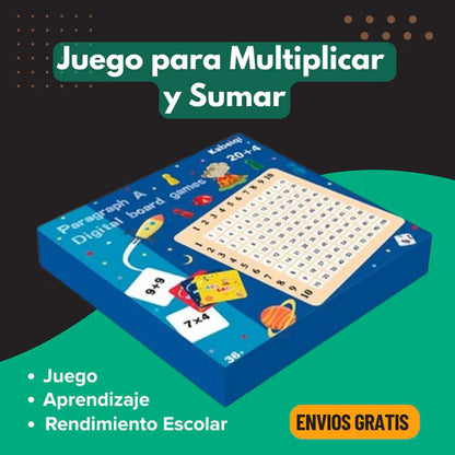 Juego de Multiplicación y Suma Montessori
