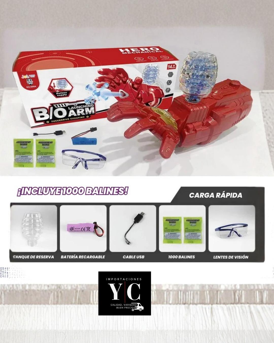 Brazo Robótico Iron Man